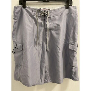 RON JON SURF SHOP MENS BOARD SHORTS - GRAY- SIZE 34